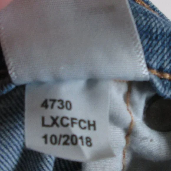 Aeropostale Womens Distress Ankle Jegging Blue Jeans Size 12 Pre-owned G… - Picture 8 of 8